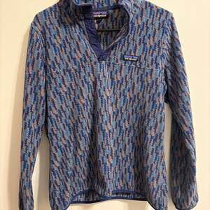 Patagonia Women's Micro D Snap-T Pullover Fleece - Size Large